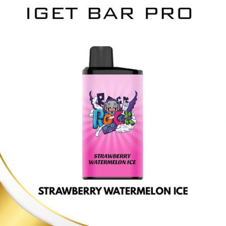 Strawberry Watermelon Ice IGET Bar Pro 10,000 vape